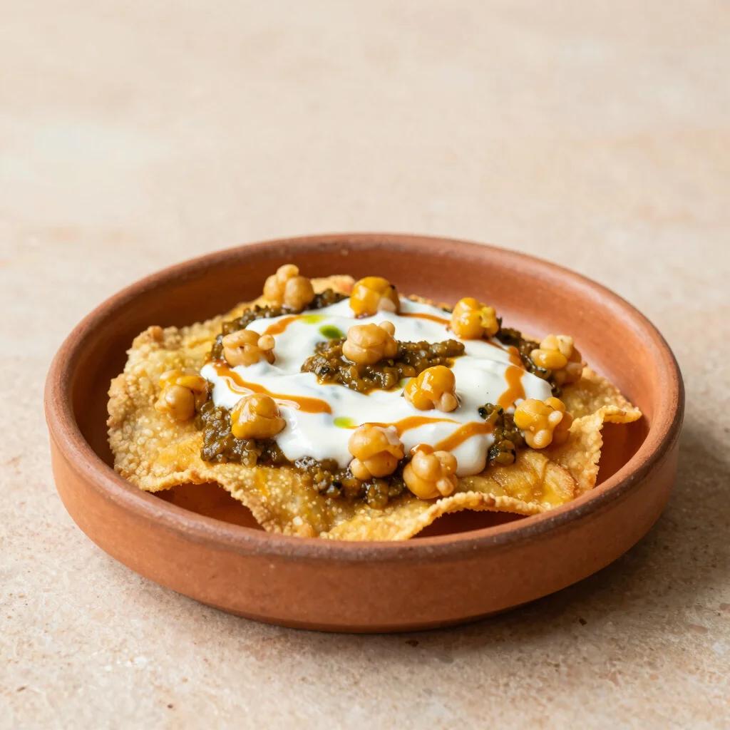 Chola Aloo Tikki Chaat